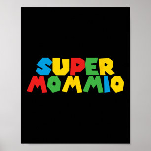 Poster Super Women Day - Gamer Mom For Mothers From Hussa