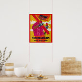  poster, Superbagneres Poster (Keuken)