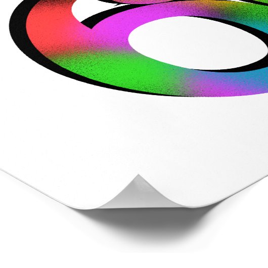 Poster Superbe 60 T-shirts et cadeaux d'anniversaire (Coin)