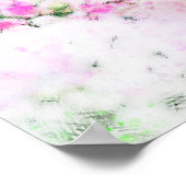 Poster Superbe aquarelle de colibri (Coin)