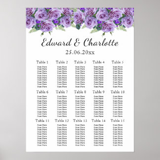 Poster Superbe Baie de Mariage floral