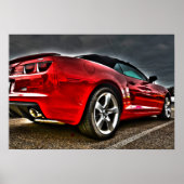 Poster Superbe Chevy Camaro (Devant)