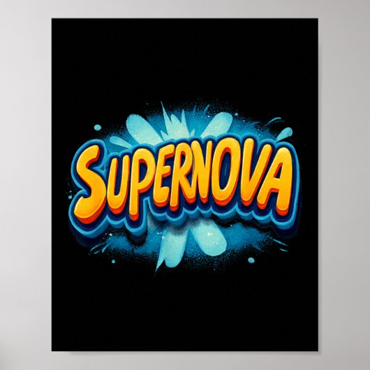 Poster Superbe Costume de Supernova pour Garçons et Fille (Devant)