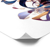 Poster Superbe Décor Art Anime (Coin)