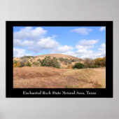 Poster Superbe Enchanted Rock State Natural Area (Devant)