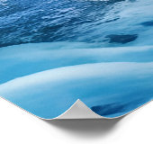 Poster Superbe paysage enneigé avec pont en pierre (Coin)