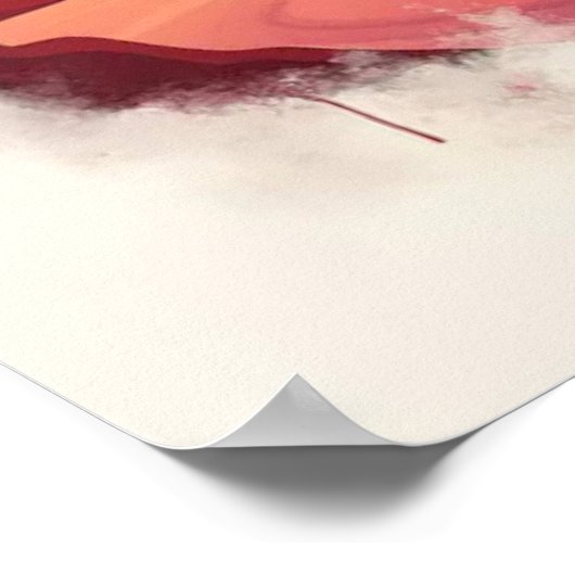 Poster Superbe thème de l'affiche spatiale avec paysage (Coin)