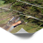 Poster Superbe vallée suisse à Lungern (Coin)