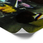 Poster Superbe Vintage Geisha Japon Diapositive de lanter (Coin)