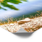 Poster Superbe vue Pittoresque sur les Dolomites en Itali (Coin)