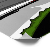 Poster SuperDuke on the race track (Coin)