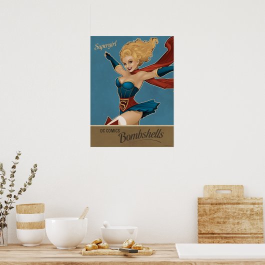 Poster Supergirl Bombshell (Cuisine)