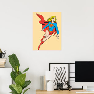 Poster Supergirl en mouvement