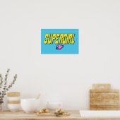 Poster Supergirl Pop Logo (Cuisine)