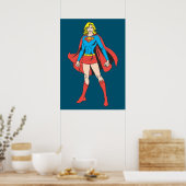 Poster Supergirl Poses (Cuisine)