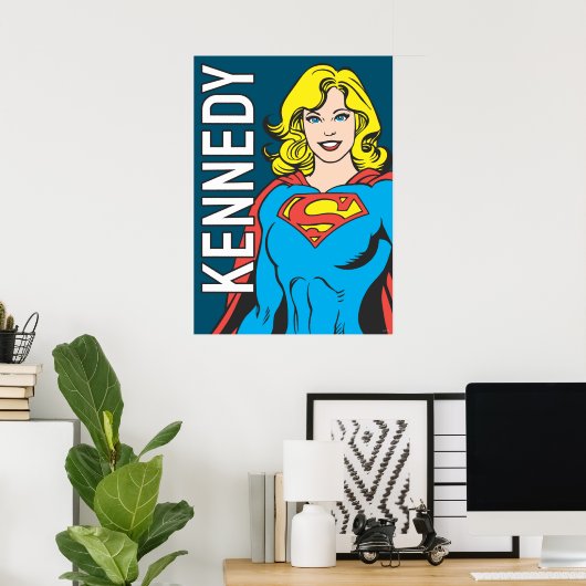 Poster Supergirl Poses (Bureau à domicile)