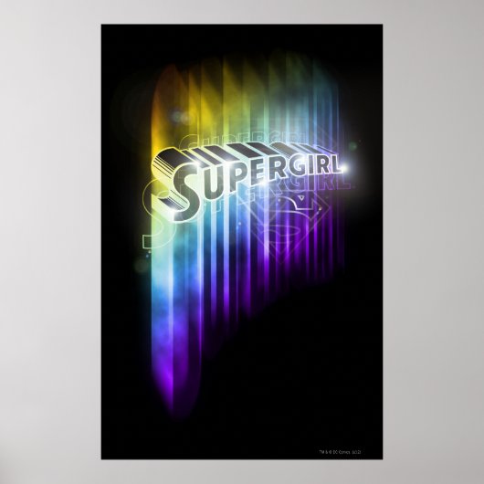 Poster Supergirl Rainbow (Devant)