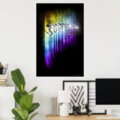 Poster Supergirl Rainbow (Bureau à domicile)