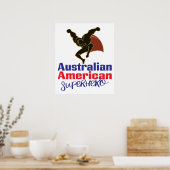 Poster Superhero australien (Cuisine)