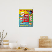 Poster Superhero Faire-part de naissance - Wall Art (Cuisine)