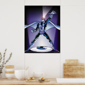 Poster Superhéros des yeux (Cuisine)