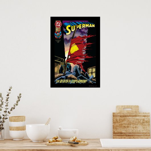 Poster Superman #75 1993 (Cuisine)