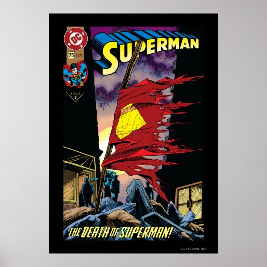 Poster Superman #75 1993 (Devant)