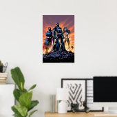 Poster Superman, Batman et Wonder Woman Trinity (Bureau à domicile)