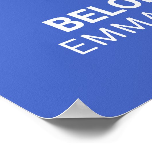 Poster Superman | "Ce Super Papa Appartient À" (Coin)