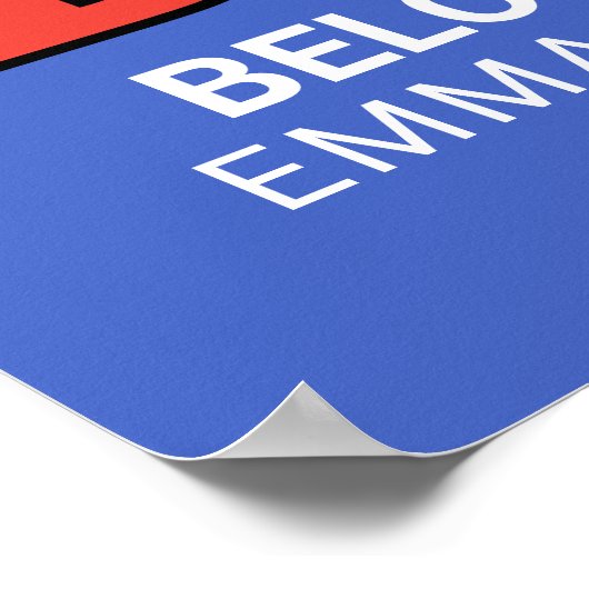 Poster Superman | "Ce Super Papa Appartient À" (Coin)