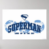 Poster Superman dans le monde (Devant)