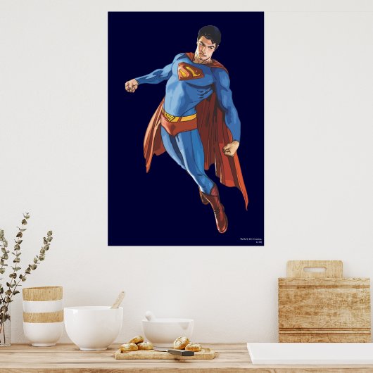 Poster Superman, en bas (Cuisine)