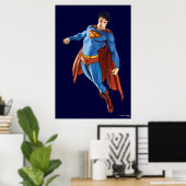 Poster Superman, en bas (Bureau à domicile)
