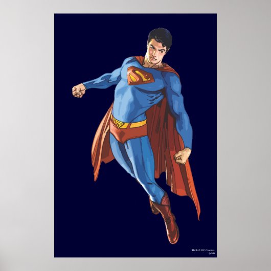 Poster Superman, en bas (Devant)