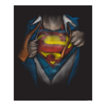 Superman | Esquisse de révélation de la poitrine c