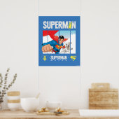 Poster Superman et Krypto prennent l'avion (Cuisine)