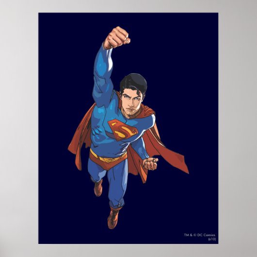 Poster Superman Flying Forward (Devant)