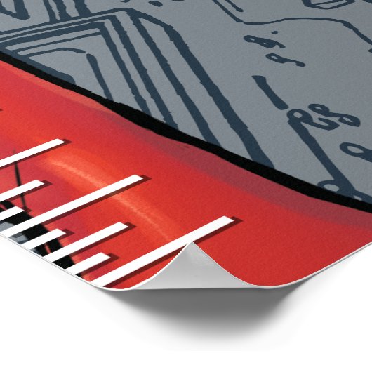 Poster Superman | Graphique de croissance (Coin)