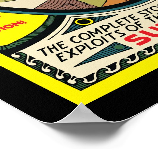 Poster Superman (histoire complète) (Coin)