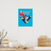 Poster Superman & Krypto Soar (Cuisine)