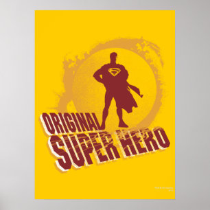 Poster Superman Original Super Hero