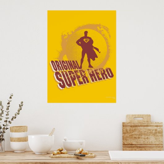 Poster Superman Original Super Hero (Cuisine)