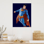 Poster Superman qui regarde vers le bas (Cuisine)