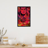 Poster Superman Red Grunge (Cuisine)