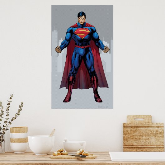 Poster Superman Standing (Cuisine)