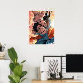Poster Superman/Wonder Woman Couverture comique #11 Varia (Bureau à domicile)