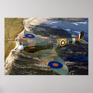 Poster Supermarine Spitfire - Photographie de l'aviation
