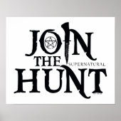 Poster Supernatural "Join the Hunt" (Devant)