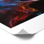 Poster Supernova Reste L'Autocollant Nebula Voile (Coin)