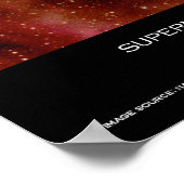 Poster Supernova SN1987A dans le grand nuage magellanique (Coin)